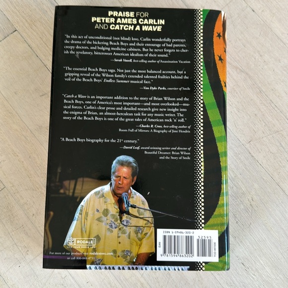 “Catch a Wave - Beach Boys’ Brian Wilson hardcover by Peter Ames Carlin - Picture 3 of 8
